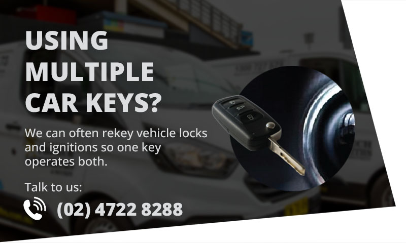 Door Locks and Ignitions Keyed To Sample Keys